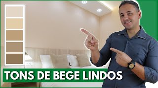 ESSAS SÃO AS 5 CORES EM TONS DE BEGE QUE ESTÃO EM ALTA [upl. by Atileda]