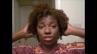 Dying My Natural Hair Textures n Tones Bronze [upl. by Llyrad133]