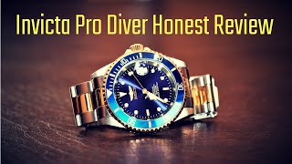 Invicta Pro Diver An HONEST Review 2019 [upl. by Neffirg164]