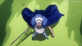 Law Vs Barbanera  One Piece ep 1093 sub ita [upl. by Langsdon503]