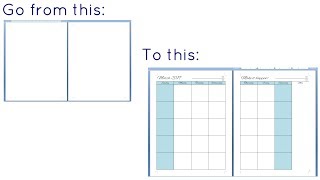 DIY How to Make Your Own Monthly Planner in Word [upl. by Prady330]