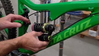 How to change your MTB coil spring fast  Sprindex [upl. by Nnaeus884]