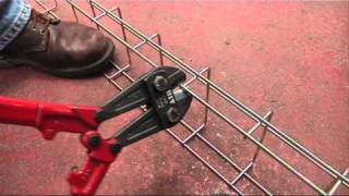 Newlec Wire Basket Cable Tray  Cutting amp Connecting [upl. by Trebled783]