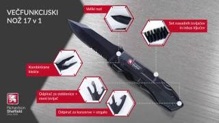 Richardson Sheffield MULTITOOLS  Večfunkcijski nož 17 v 1 [upl. by Sibylla]