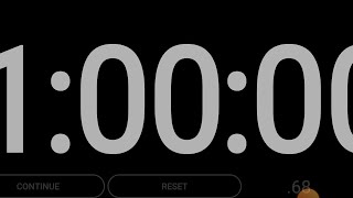 1 Hour Timer with alarm soundonline stopwatch countdown60mintues Timer with sound [upl. by Nauqad946]