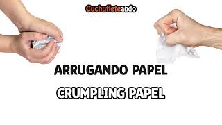 SONIDO ARRUGANDO PAPEL  CRUMPLING PAPER SOUND [upl. by Notselrahc]