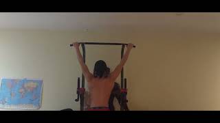 10 pullups every day  day 42 [upl. by Ardnasirhc]