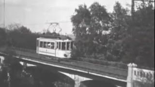 Tramrit 1950 Nijmegen  Hees  Neerbosch  Beek  Berg en Dal [upl. by Nedrob438]