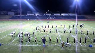 Bremerton High School Band Halftime Show 1052012 [upl. by Skardol]