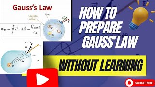 PART 1 Gauss Law Gauss Theorem Simplified Basic Concept [upl. by Carmel]