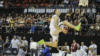 Smoove  Slamdunk Show in Argentina PBA Legends Of Basketball tour [upl. by Anidal229]