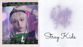 Stray Kids 스트레이 키즈  Winter Falls Karaoke [upl. by Rolland292]