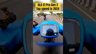 OLA S1 Pro Gen2 Top speed ola [upl. by Viki]