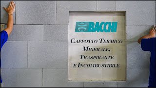 Posa di Cappotto Termico Ecologico Traspirante e Resistente al Fuoco BACCHI  Termokup [upl. by Sasha776]