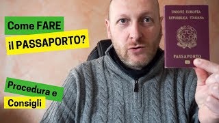 COME FARE il PASSAPORTO ELETTRONICO VALIDO 2023 [upl. by Fagin]