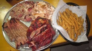 6LB EXTRA MEATY BARBECUE FOOD CHALLENGE [upl. by Holofernes]