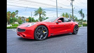 The 2018 Karma Revero  UltraLuxury Hybrid Sports Car Test Drive amp Review From Karma Miami [upl. by Innoj]