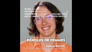 PAROLES DE FEMMES avec Manon Bouyé [upl. by Schertz719]