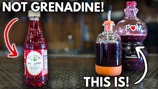 How to Make REAL Grenadine at Home And 3 Cocktails to Use It In [upl. by Airahs]