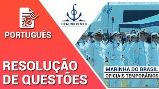 Concurso Marinha SMV RM2  Resolução de Questões  Prof Letícia Góes [upl. by Tager]