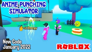 Roblox Anime Punching Simulator New Code January 2022 [upl. by Aeikan]