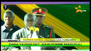 Hotuba ya Rais Magufuli Furahisha Mwanza [upl. by Loeb]