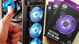 Cooler Master TD500 Mesh  RGB Controller Guide [upl. by Ambrogino435]