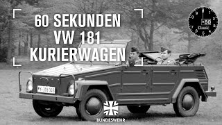 60 Sekunden Classix – VW 181 Kurierwagen  Bundeswehr [upl. by Ferree504]