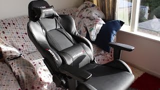 AKracing Gaming Chair Unboxing amp Assembly [upl. by Netnerb]