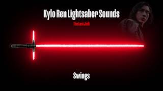 Kylo Ren Lightsaber Sounds HD The Last Jedi [upl. by Alyal466]