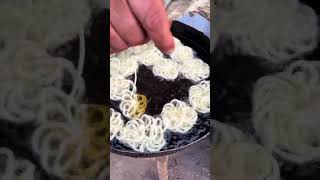 Jaleebi lovers a jao flower design Ki jalbi Khana trendingstreetfoood ytviralshortsreels [upl. by Pearla]