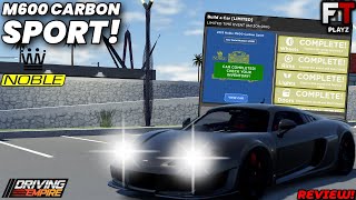 Is 2013 Noble M600 Carbon Sport Worth getting it In Roblox Driving Empire amp Part Location Find [upl. by Manheim258]