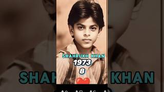 SHAHRUKH KHAN Age Transformation 19652024  SRK Now amp then  Old photos  srk [upl. by Eeryk]