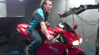 Ducati 998 dyno run [upl. by Samuela]