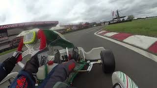 Onboard lap Karting de Fagnes Rotax Senior [upl. by Adnilra]