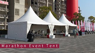 Marathon Medical Tent  Temporary Outdoor Tent  Runner Rest Room  Sports Event Tent  Liri Tents [upl. by Brooking]