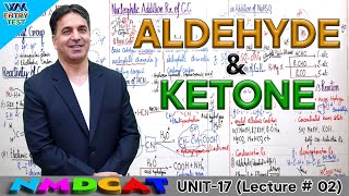 MDCAT  Aldehydes and Ketones  Unit 17  Lecture No2  Prof Wajid Ali Kamboh  WAK Entry Test [upl. by Junno]