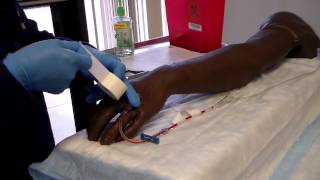 32 Changing a Peripheral IV dressing [upl. by Xer312]