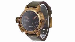 UBoat Mens Chimera Bronzo Watch 7236 [upl. by Vincenz173]