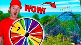 MYSTERY WHEEL Decides Which THEME PARK I Visit  Episode 7 [upl. by Casta]