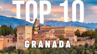 10 BEST Things To Do In Granada  Granada Travel Guide [upl. by Lynnell]