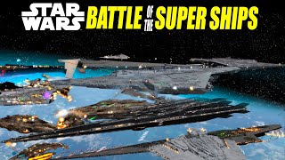 Mega Battle of the Super Ships  Star Wars [upl. by Ho]