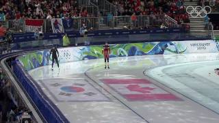 Mens 500M Speed Skating Highlights  Vancouver 2010 Winter Olympic Games [upl. by Eesdnyl523]