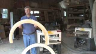 Woodmaster PlanerMolder Owner Gary Striegler Making Curved Molding [upl. by Atiseret896]