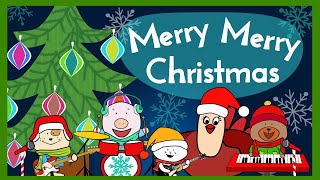 Merry Merry Christmas  Christmas Song for Kids  The Singing Walrus [upl. by Nosemyaj118]