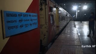 Rayagada Express Announcement Guntur Railway Station  Indian Railways [upl. by Bolme727]