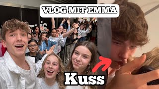 VLOG mit Emma😍  STATEMENT über KUSS🤫💋 [upl. by Hartill]