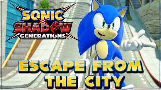 Escape From The City City Escape  Sonic X Shadow Generations OST  Remix Cover [upl. by Bleier]