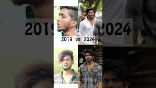 2019 vs 2024 😅♥️ friendshipgoals natpu nanban status crosswin nithishfreaky transformation [upl. by Supen565]