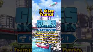 DLC Cities Skylines yang worth it  DAREDA shorts citiesskylines citiesskylinesindonesia [upl. by Querida]